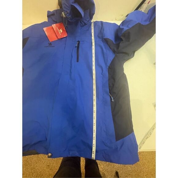 Camel Crown men’s large 3 in 1 jacket blue NWT - Picture 4 of 10